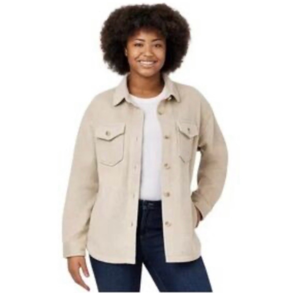 NWT Members Mark Women’s‎ Shacket Utility Jacket Heavyweight Warm Cabincore